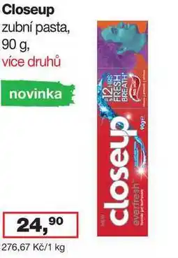 Ráj drogerie Closeup zubní pasta, 90 g, více druhů nabídka