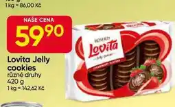 Hruška Lovita Jelly cookies různé druhy 420 g nabídka