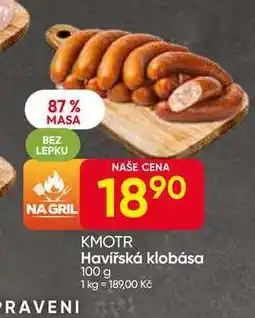 Hruška Havířská klobása 100 g nabídka