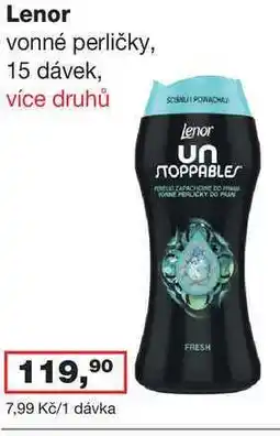 Ráj drogerie Lenor vonné perličky, 15 dávek, více druhů nabídka