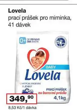 Ráj drogerie Lovela prací prášek 4,1kg, vybrané druhy nabídka