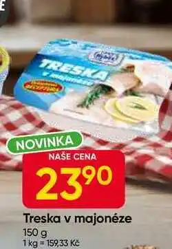 Hruška Rybex Treska v majonéze 150g nabídka