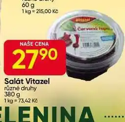 Hruška Salát Vitazel různé druhy 380 g nabídka