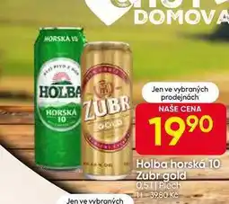 Hruška Zubr Horská 10°, 0,5l plech nabídka