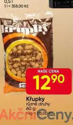 Hruška Křupky různé druhy 60 g nabídka