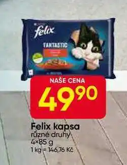 Hruška Felix kapsa různé druhy 4x85 g nabídka