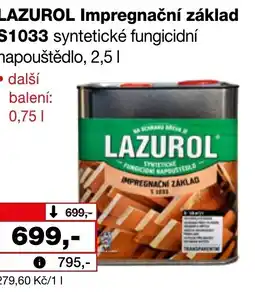 Ráj drogerie LAZUROL Impregnační základ S1033 nabídka