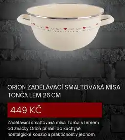 4home Orion zadělávací smaltovaná mísa tonča lem nabídka