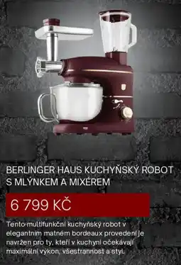 4home Berlinger haus kuchyňský robot s mlýnkem a mixérem nabídka