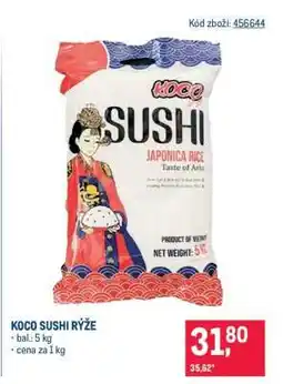 Makro KOCO SUSHI RÝŽE nabídka