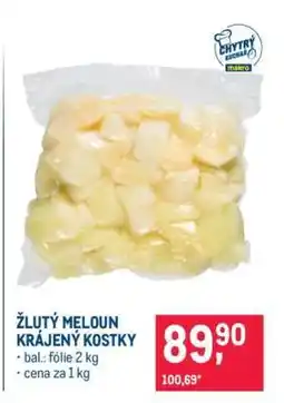 Makro ŽLUTÝ MELOUN KRÁJENÝ KOSTKY nabídka