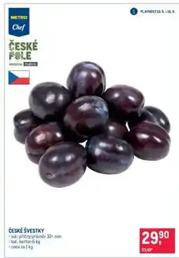Makro České švestky nabídka