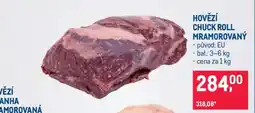 Makro HOVĚZÍ CHUCK ROLL MRAMOROVANÝ nabídka