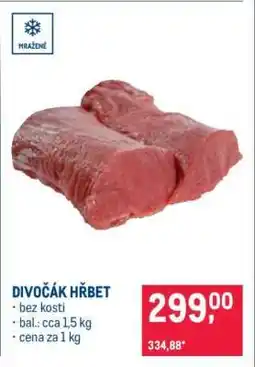 Makro DIVOČÁK HŘBET nabídka