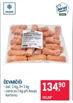 Makro Čevabčiči nabídka