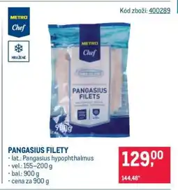 Makro Pangasius filety nabídka