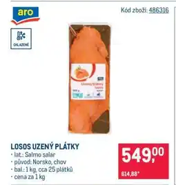 Makro Losos uzený plátky nabídka