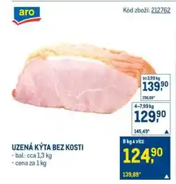 Makro Uzená kýta bez kosti nabídka