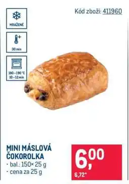 Makro MINI MÁSLOVÁ ČOKOROLKA nabídka