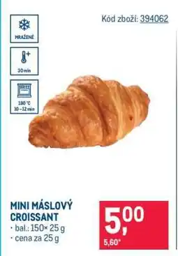 Makro MINI MÁSLOVÝ CROISSANT nabídka