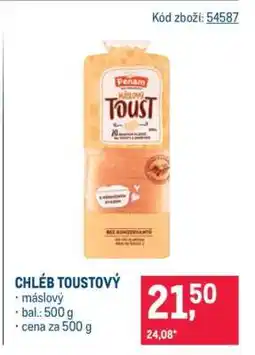 Makro Chléb toustový nabídka