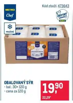 Makro Obalovaný sýr nabídka