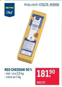 Makro Red Cheddar 50 % nabídka