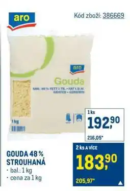 Makro GOUDA 48 % STROUHANÁ nabídka