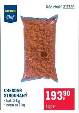 Makro Cheddar strouhaný nabídka