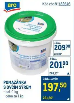 Makro POMAZÁNKA S OVČÍM SÝREM nabídka