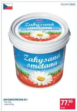 Makro Zakysaná smetana 16% nabídka