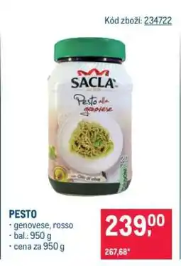 Makro Pesto nabídka