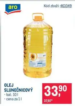 Makro Olej slunečnicový nabídka