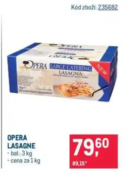 Makro OPERA LASAGNE nabídka