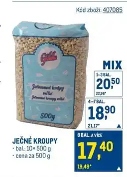 Makro Ječné kroupy nabídka