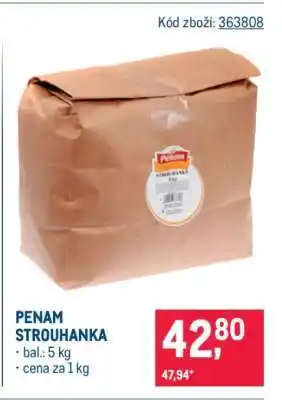 Makro Penam strouhanka nabídka