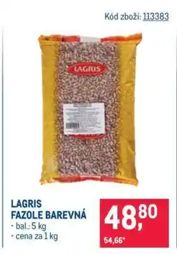 Makro Lagris fazole barevná nabídka