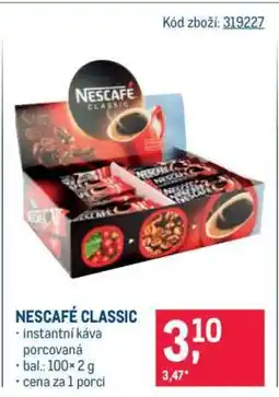 Makro Nescafé Classic nabídka