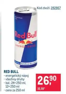 Makro Red Bull nabídka