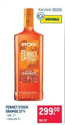 Makro FERNET STOCK ORANGE 27 % nabídka
