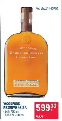Makro Woodford Reserve 43,2 % nabídka