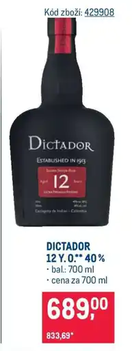 Makro Dictador nabídka
