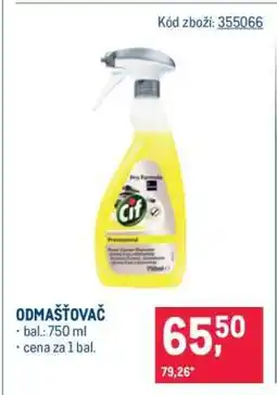 Makro Odmašťovač nabídka