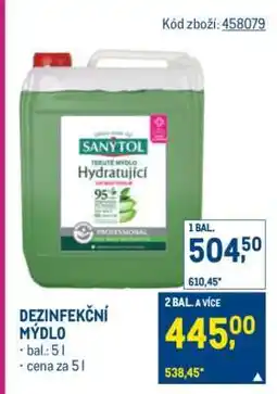 Makro Dezinfekční mýdlo nabídka