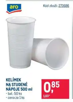 Makro Kelímek na studené nápoje 500 ml nabídka