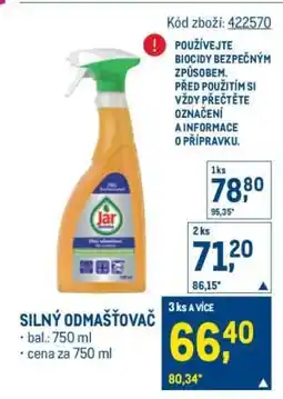 Makro Silný odmašťovač nabídka