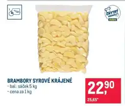 Makro BRAMBORY SYROVÉ KRÁJENÉ nabídka