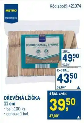 Makro DŘEVĚNÁ LŽIČKA nabídka
