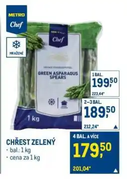 Makro Chřest zelený nabídka