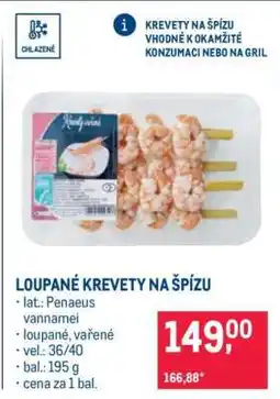 Makro LOUPANÉ KREVETY NA ŠPÍZU nabídka